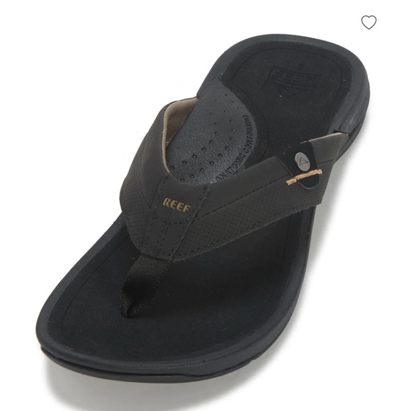 Men’s Pacific Reef Sandals Black/Brown Size 11. - Picture 1 of 8